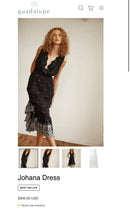 Guadalupe Johana Dress Black - M