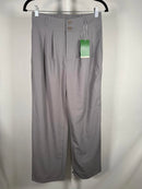NWT Halara High Waisted Zipper Pocket Shirred Straight Leg Work Pants Size Small