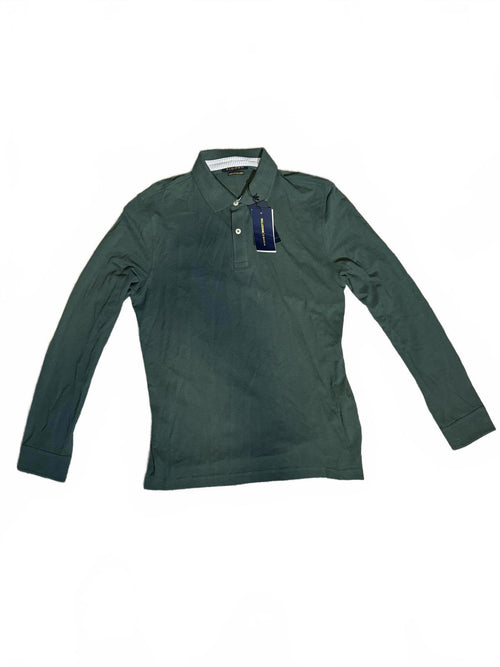 PIOMBO Polo Shirt Dark Green Size M NWT