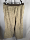 NWT Girlfriend Collection Flex Track Pant Reversible Fleece Olive Green XXL
