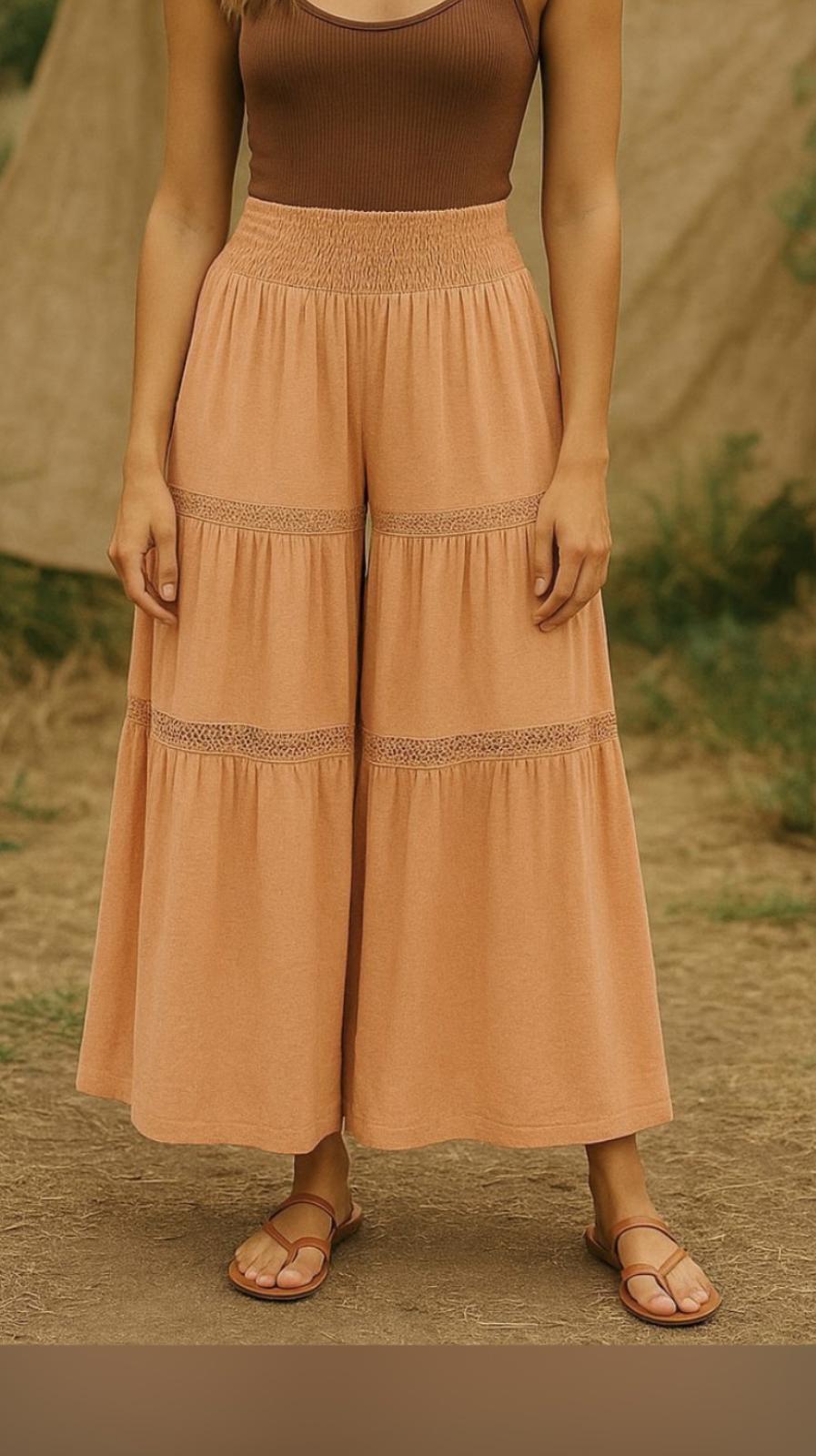 Guadalupe Women Chronos Palacio Pants - M