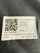 NWT Halara High Waisted Pocket Shirred Straight Leg Work Pant Black Size XL Tall