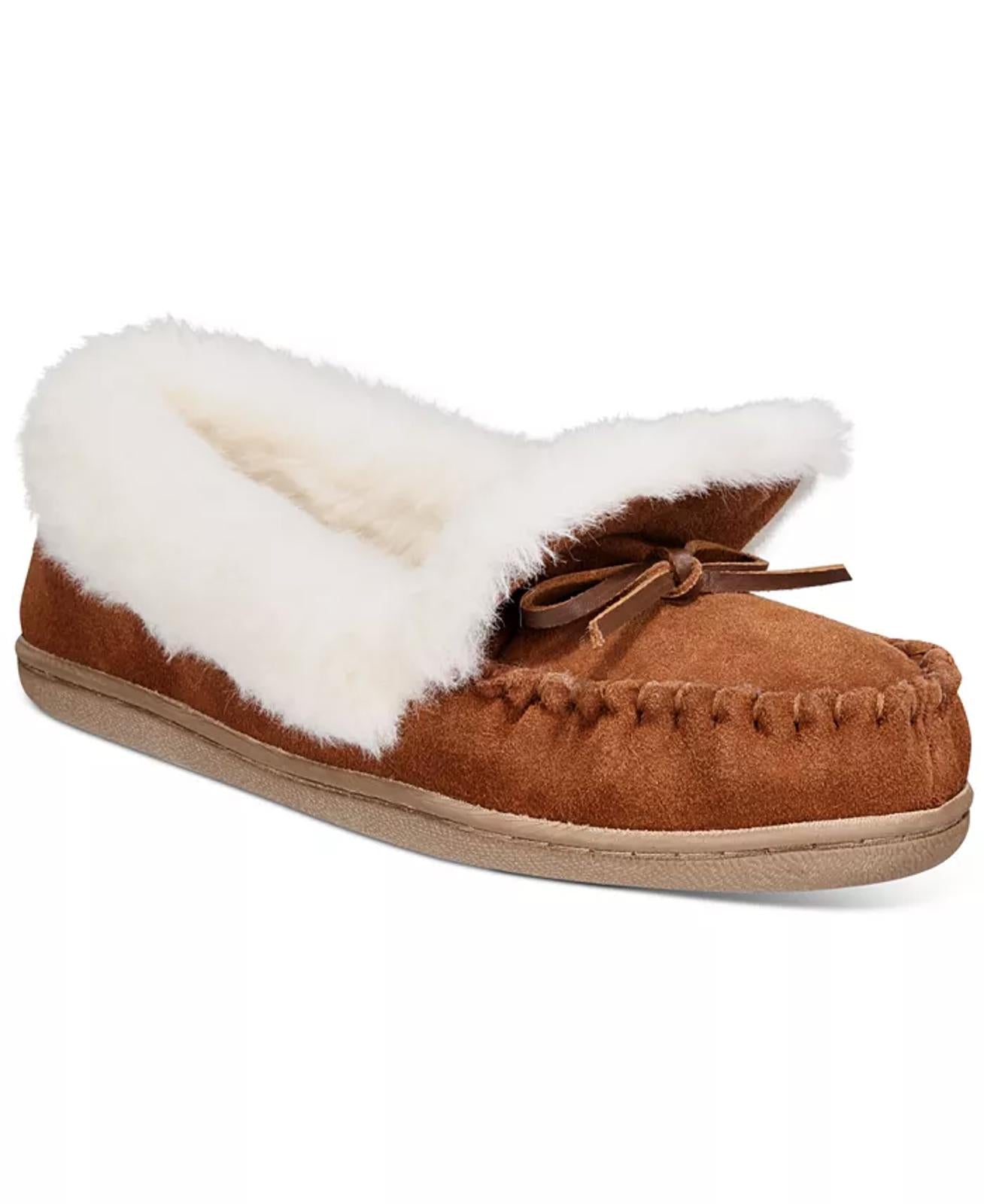 Charter Club Dorenda Moccasin Slippers Size 5M NWOB