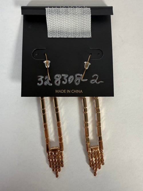 NWT nOir Jewelry Crystal Drop Earrings