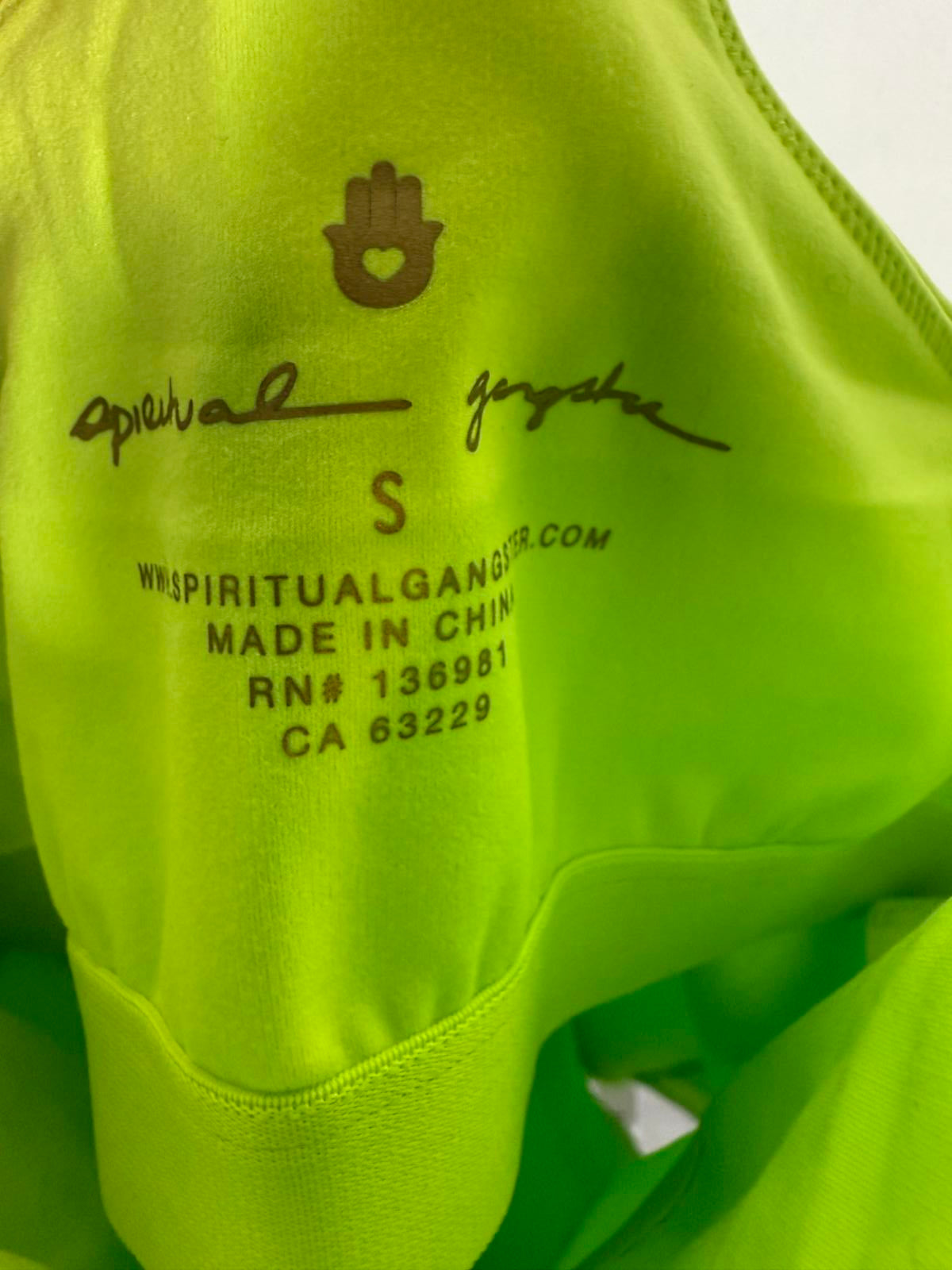 Spiritual Gangster Women's Green Jet Active Dress - S