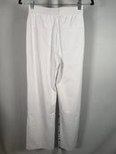 NWT Halara High Waist Button Multiple Pockets Strght Leg Casual Pants White- XS