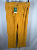 NWT Halara Mid Rise Zipper Pocket Corduroy Casual Pants XL