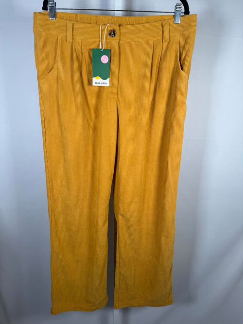 NWT Halara Mid Rise Zipper Pocket Corduroy Casual Pants XL