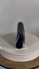 CAVALLI CLASS BY ROBERTO CAVALLI Turin Topstitch Faux Leather Wallet-On-Chain