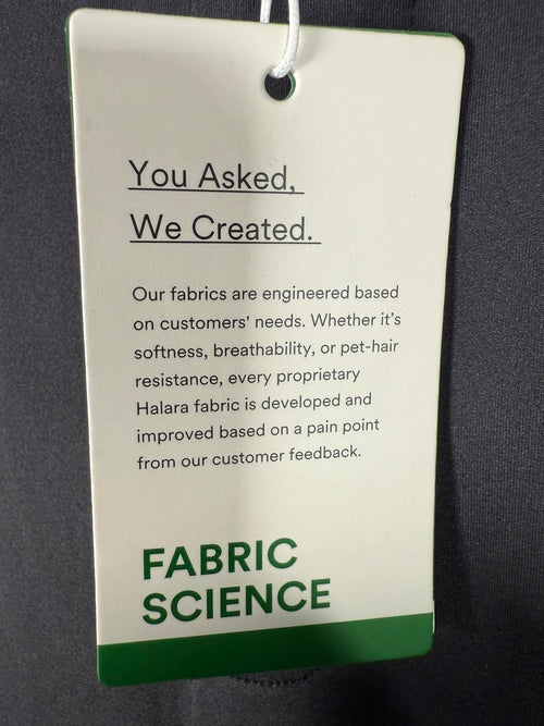 NWT Halara Flex™ Mid High Waisted Pocket Work Pants Black M