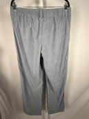 NWT Halara Mid Rise Zipper Pocket Corduroy Casual Pants Cloud Gray Blue Size L