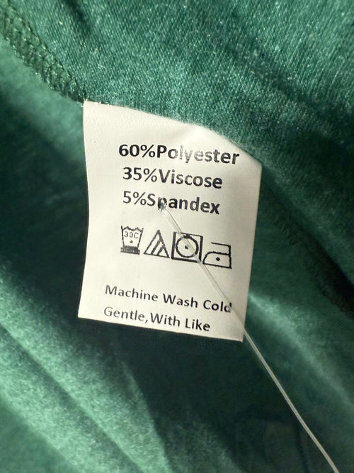 NWT Halara Deep V Neck Sleeveless High Low Flowy Midi Casual Dress Size - XL