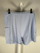 NWT Halara Breezeful High Low 2-Piece Pocket Flowy Midi Casual Dress Ice Blue M