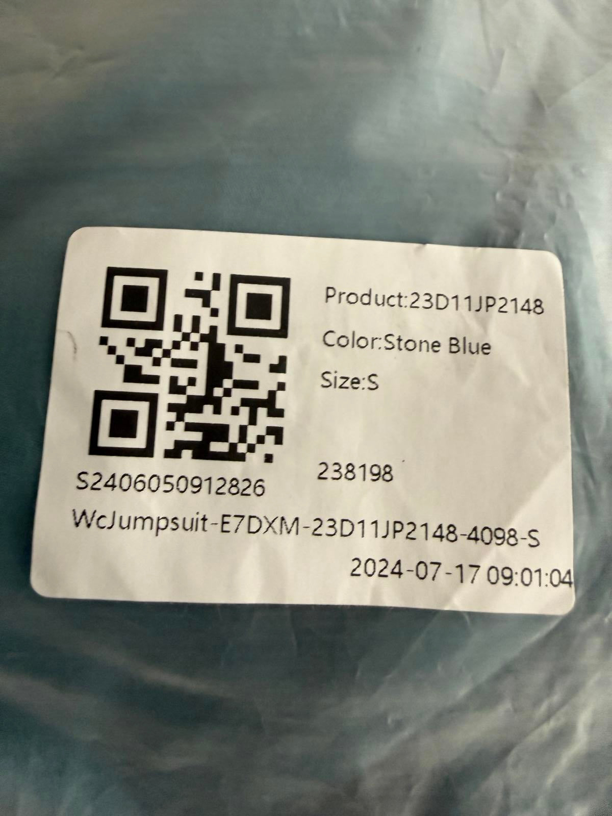 NWT Halara Breezeful™ Lace Up Pocket Quick Dry Casual Jumpsuit Size Small