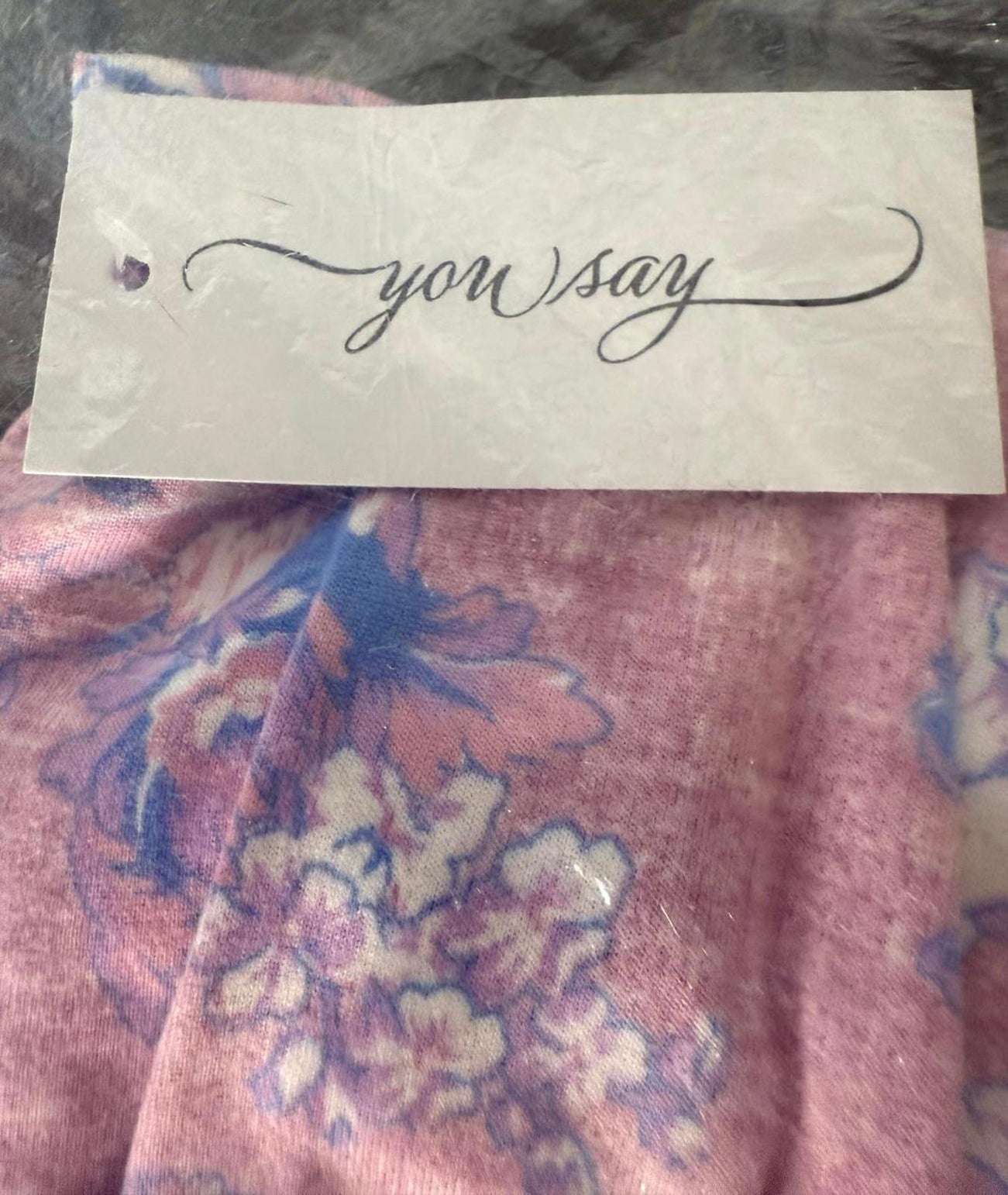 NWT REVOLVE by You Say Babydoll Short Sleeve Sleet Set Mauve Mist S