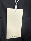 NWT Halara Breezeful High Waisted Pocket 2-in-1 Flowy Casual Maxi Skirt Black L