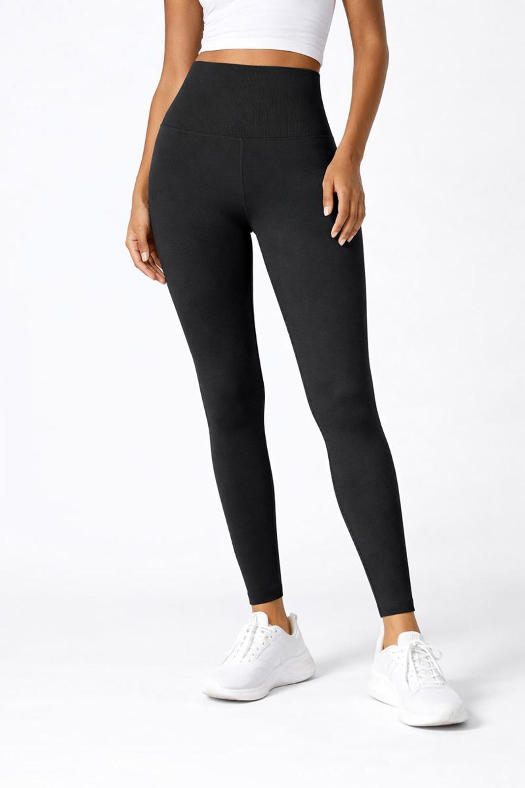 NWT Halara Women's High Waist Tummy Control Butt Lifting Black Leggings Size S