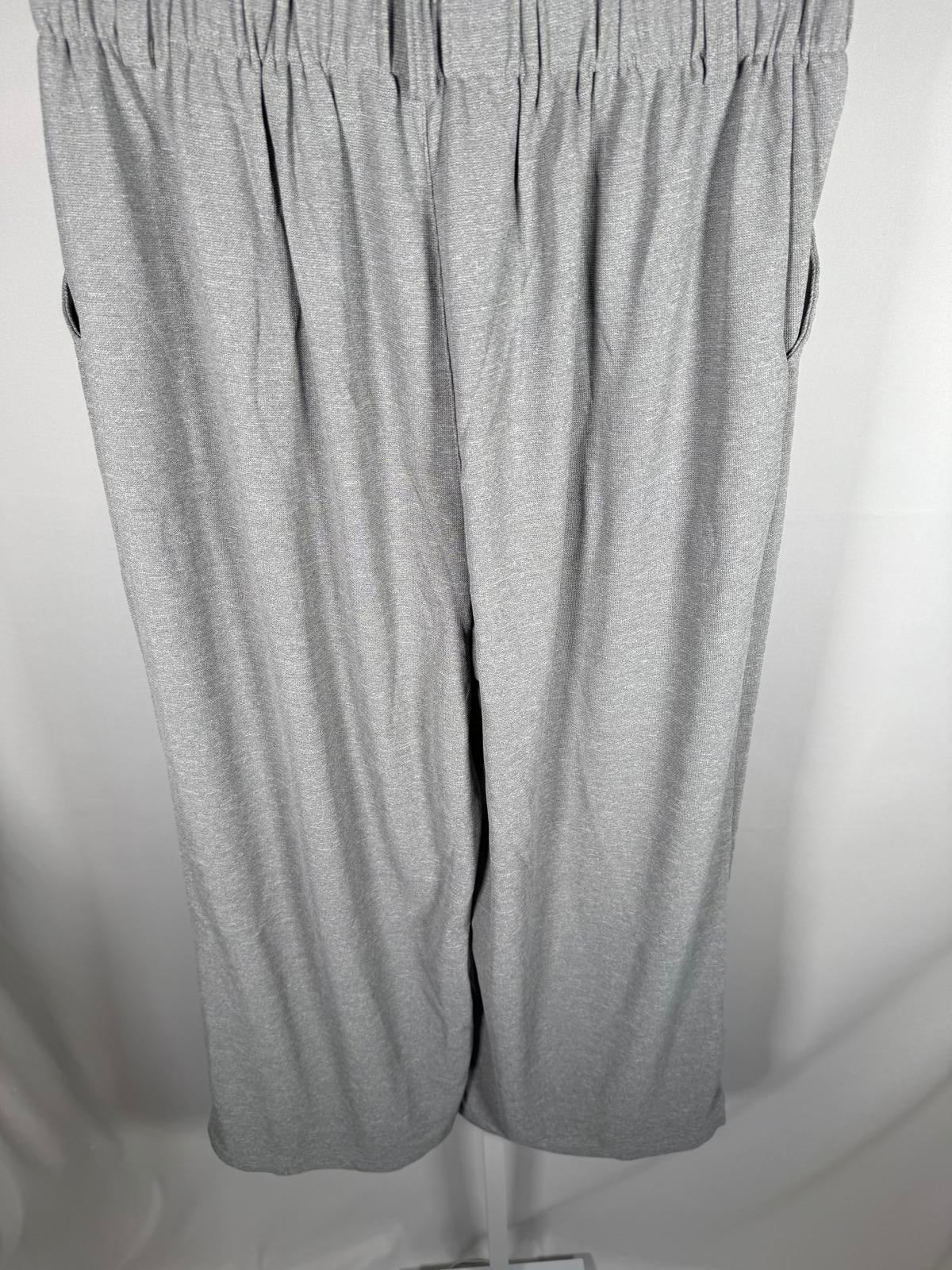 NWT Halara Flex™ High Waisted Pocket Wide Leg Waffle Work Pants Size L Petite