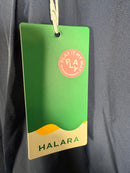 NWT Halara High Waisted Zipper Pocket Shirred Straight Leg Work Pants Size Large