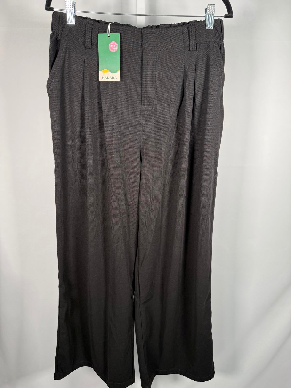 NWT Halara Flex™ High Waisted Pocket Wide Leg Waffle Work Pants, Size Large