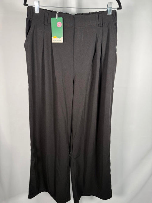 NWT Halara Flex™ High Waisted Pocket Wide Leg Waffle Work Pants, Size Large