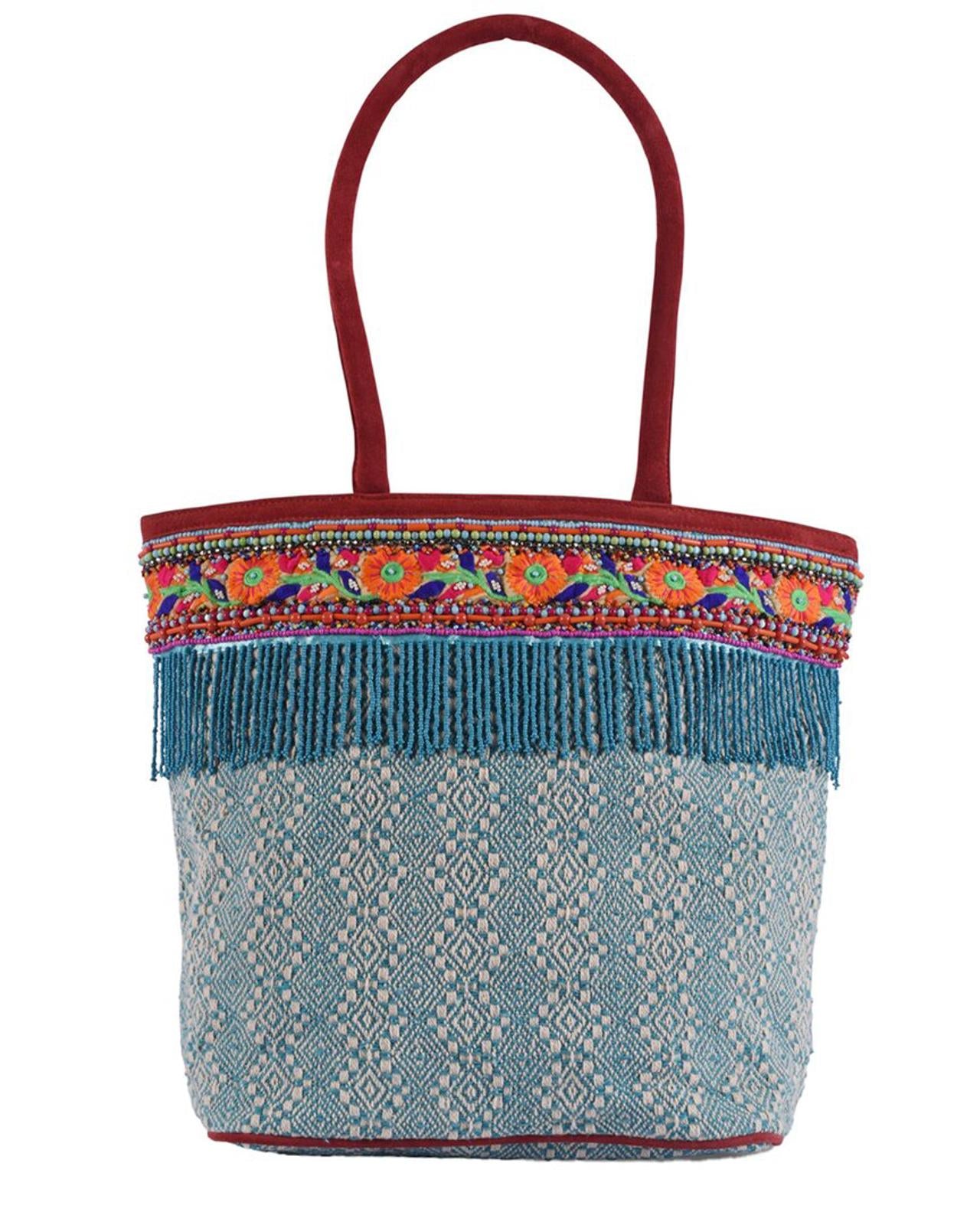 GUADALUPE Khari Print In Blue - NWT