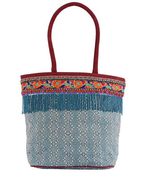 GUADALUPE Khari Print In Blue - NWT