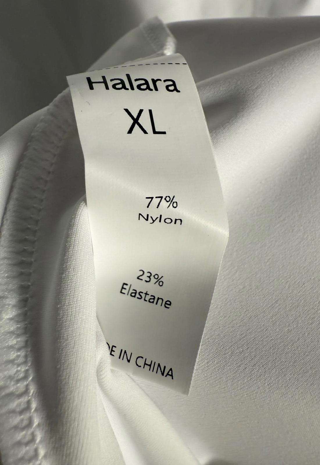 NWT HalaraSoftlyZero™ Airy Maxi Mermaid Slip Cool Touch Dress-UPF50+ White XL