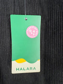 NWT Halara High Waisted Hem Midi Corduroy Casual Skirt Size XS