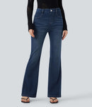 NWT Halara Flex High Waisted Tummy Control Butt Lifting Denim Bootcut XS