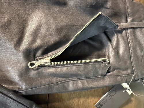 Joes JeansJet Black Rollin Zip Skinny Jeans Size 27. NWT