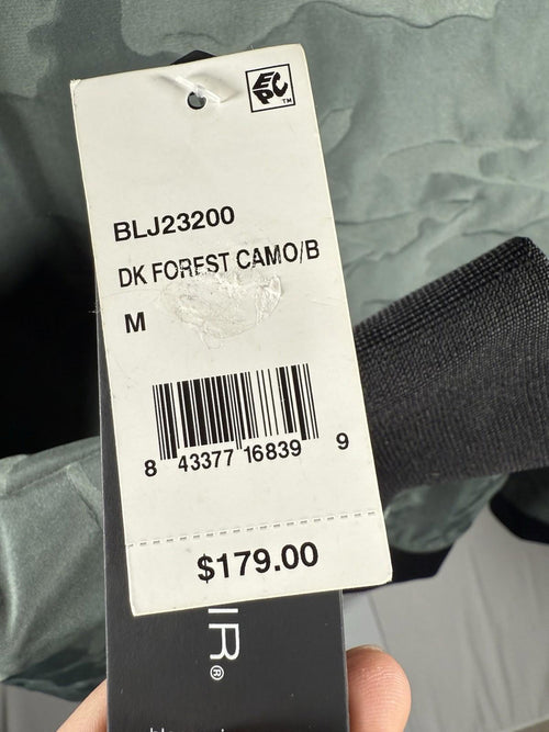 NWT Blanc Noir Reversible Camo Bomber Jacket Size Medium
