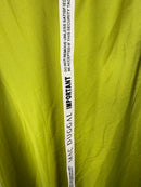 NWT Mac Duggal Apparel Chartreuse Spaghetti Strap Charmeuse Slip Dress Size 0