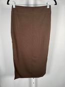 NWT Halara Ribbed High Waisted Bodycon Midi Casual Skirt Size Small
