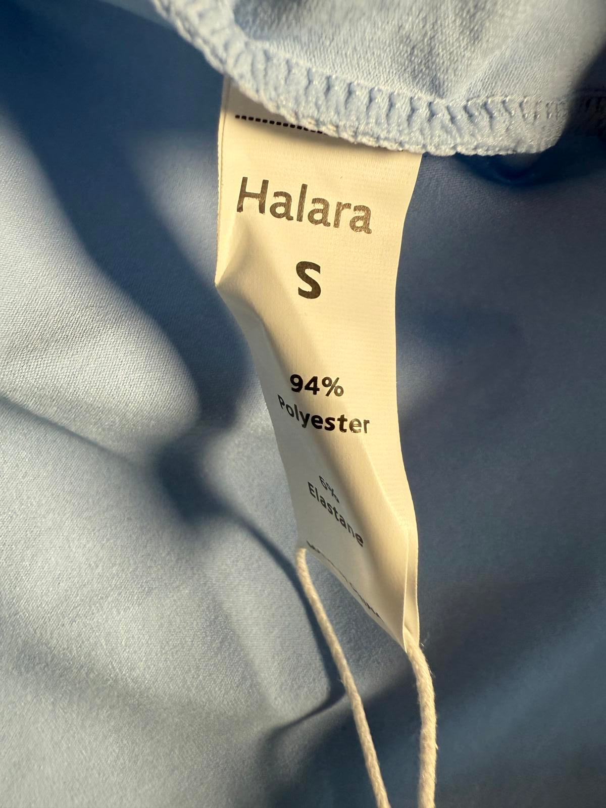 NWT Halara Contrast Lace Backless Basic Casual Tank Top Angel Falls S