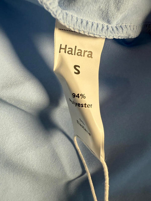 NWT Halara Contrast Lace Backless Basic Casual Tank Top Angel Falls S