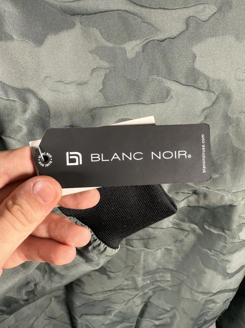 Blanc Noir Reversible Camo Print Bomber Jacket Size M