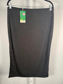 NWT Halara Ribbed High Waisted Bodycon Midi Casual Skirt Size XL