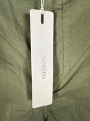 NWT Hudson Women's Drawstring Cargo Parachute Pants Green Size Medium