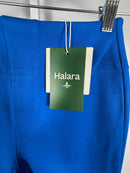NWT Halara Flex High Waist Back Side Pkt Slight Flare Work Pant Princess Blue XS