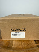 Kaanas Eagle Wrap Heels Black Size 10 New in Box