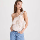 NWT Ramy Brook One Shoulder Maureen Top Size XS