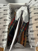 NIB Matiko Lori Green Tartan Flats Size 41 (US 10)