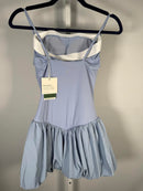 NWT Halara Light Blue Bubble Mini Dress M