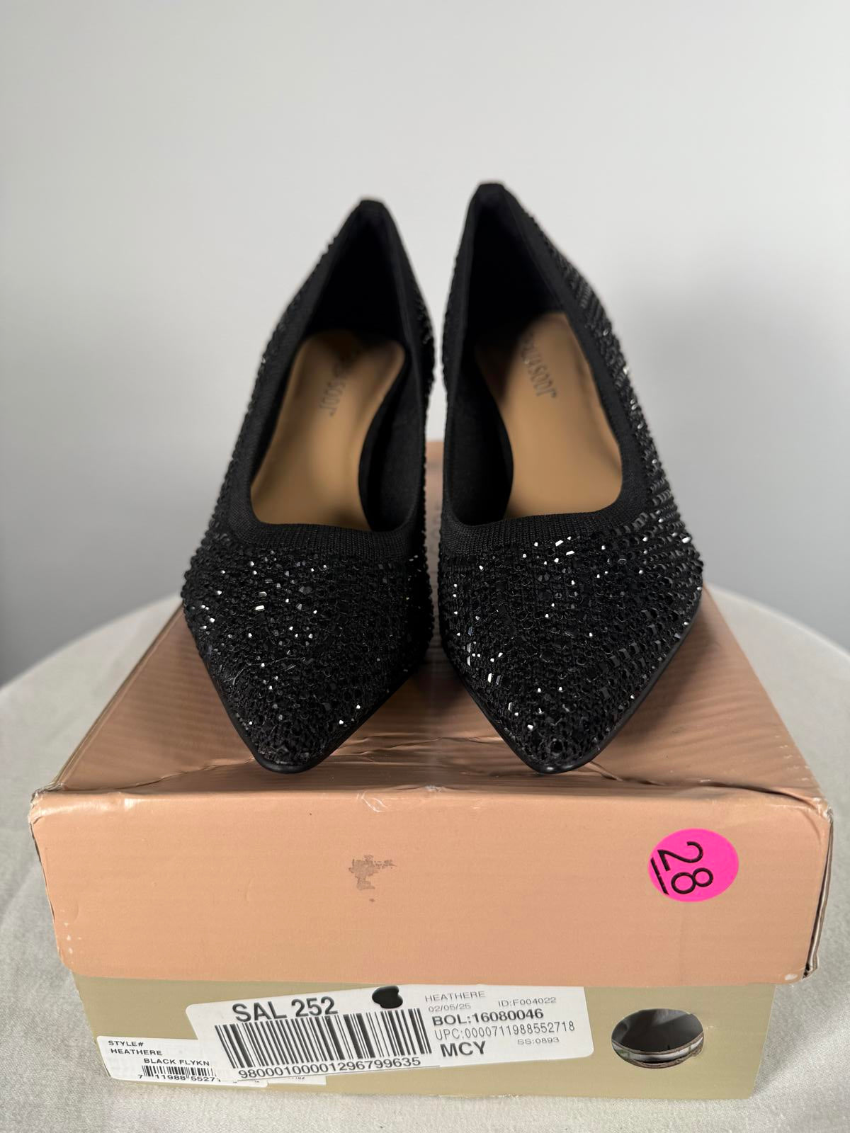 Thalia Sodi Heathere Womens Rhinestone Pointed Toe Pumps - 5 W/BOX
