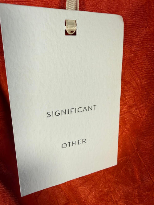 NWT Significant Other Maevi Mini Dress Chery US Size 4 (AU 8)