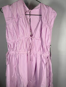 NWT ASTR The Label Lorrie Sleeveless Ruched Midi Dress Size Small