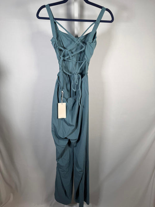 NWT Halara Breezeful™ Lace Up Pocket Quick Dry Casual Jumpsuit Size Small
