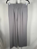 NWT Halara High Waisted Zipper Pocket Shirred Straight Leg Work Pants Size Small