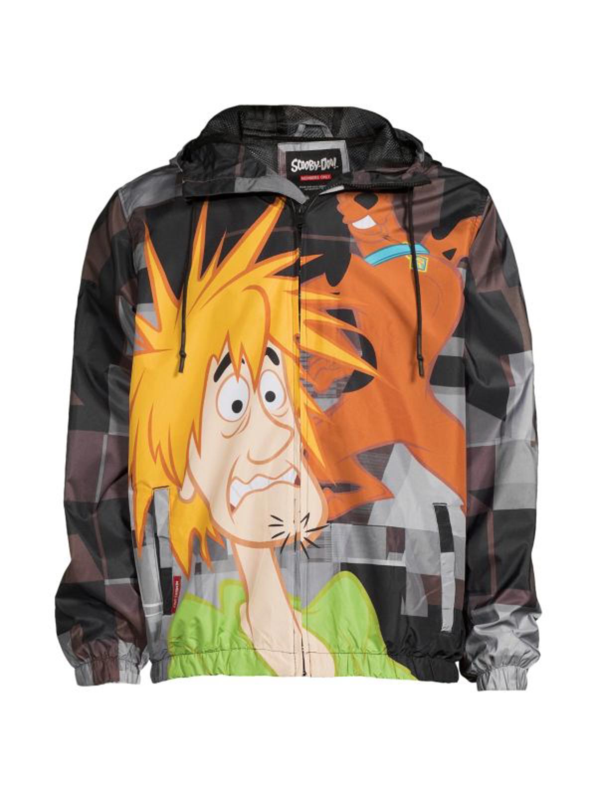 MEMBERS ONLY Scooby Hooded Windbreaker Size Small NWT